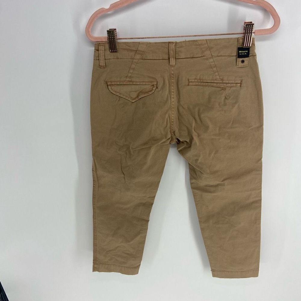 Blauer USA Women's Brown FGF Straight Leg Capri Pants Size 28 - Picture 6 of 7